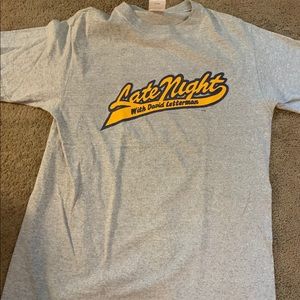 Late Night with David Letterman T-Shirt XL